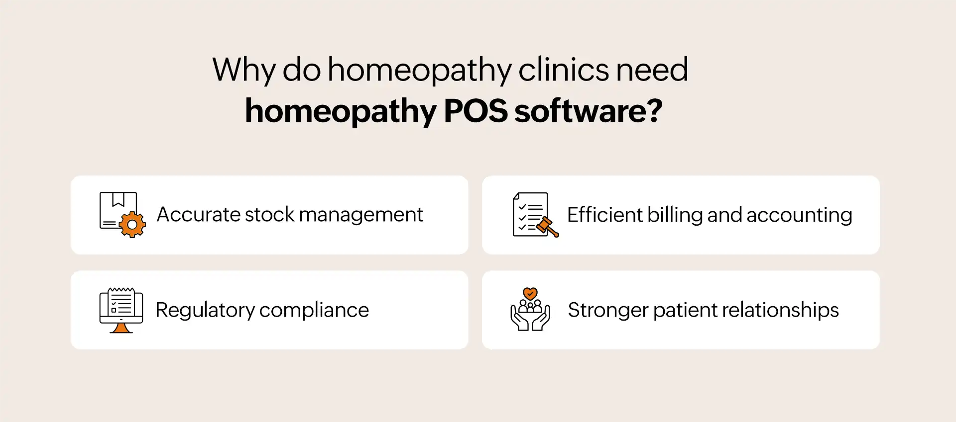 Why do homeopathy clinics need homeopathy POS software?