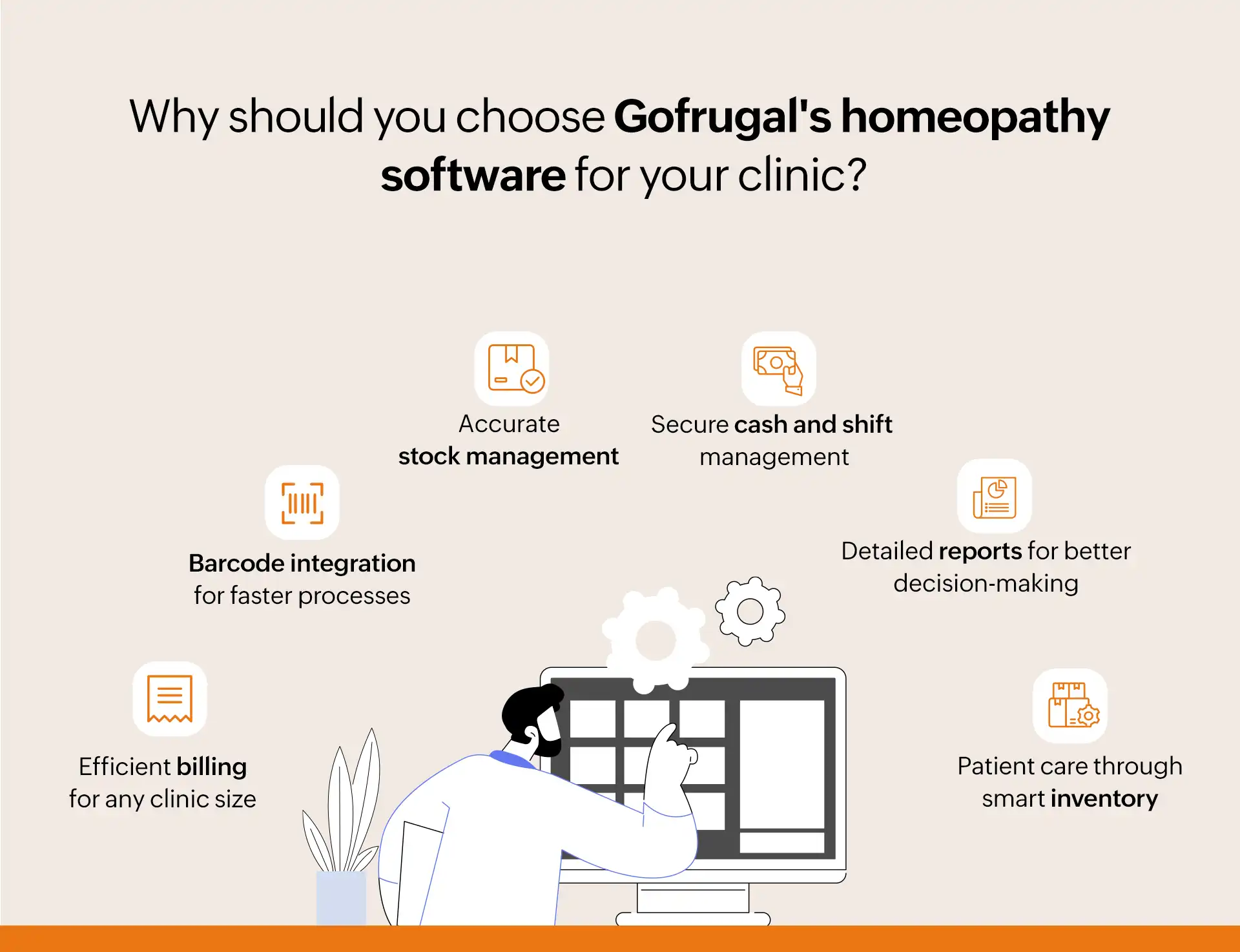 Why should you choose Gofrugal's homeopathy software for your clinic