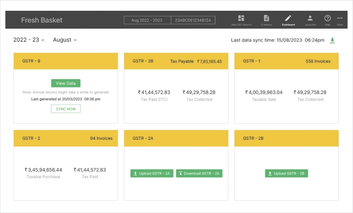 Integrated accounting with POS software