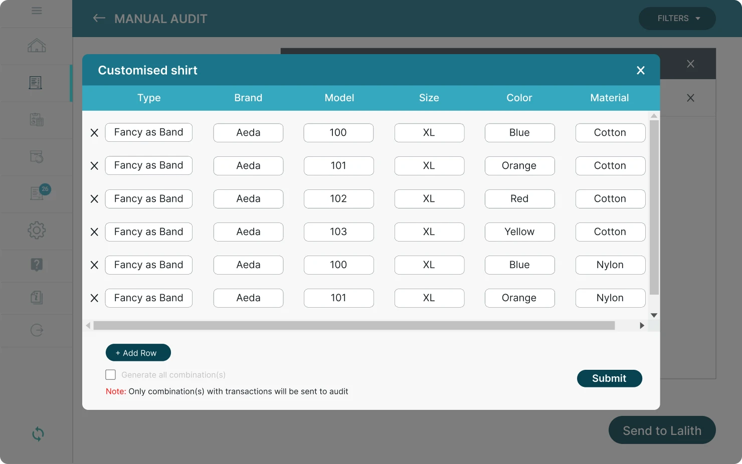 Inventory management app